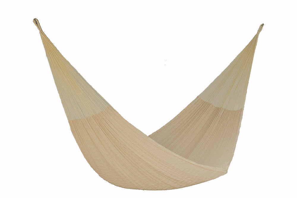 Black Rock Legacy King Size Cotton Hammock in Cream Colour
